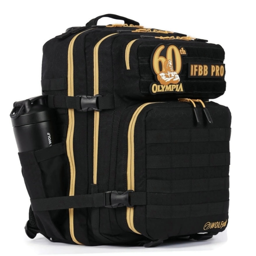 2024 Olympia 45L Meal Prep Management Black Hexagon