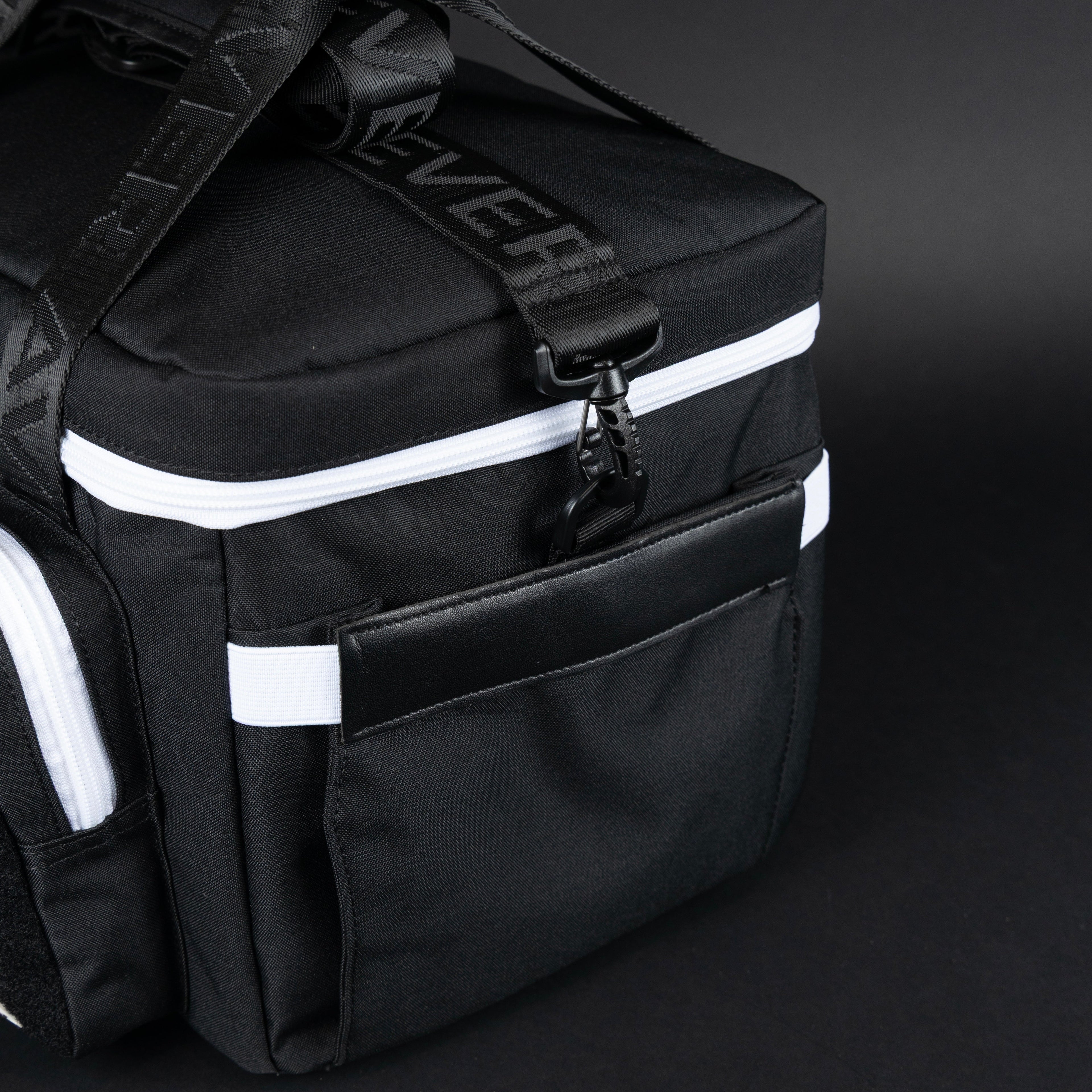 20L Alpha Black with White Accents Tactical Lunch Box