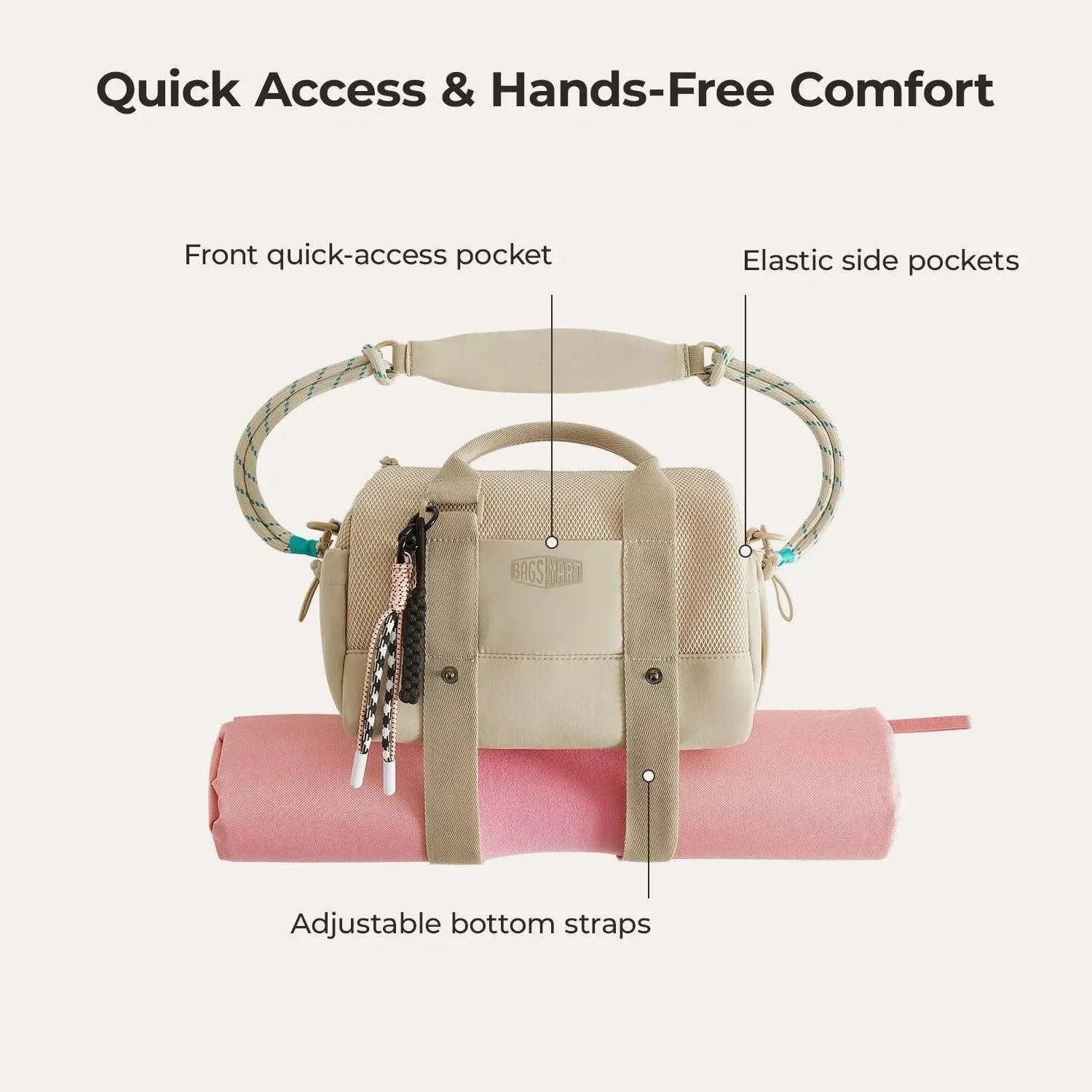 (FREE GIFT) 5.5L Mini Gym Duffle Bag