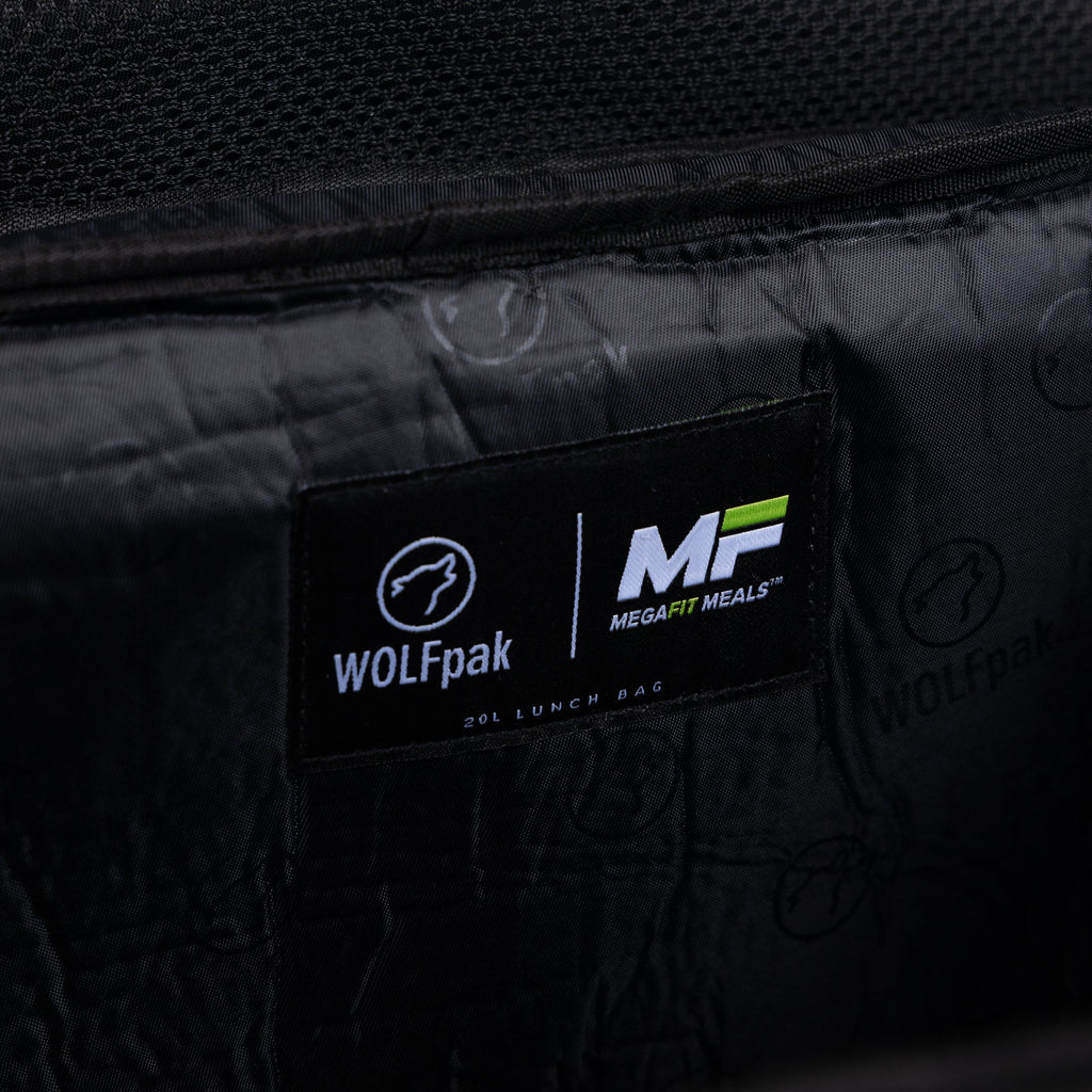 20L MegaFit Iron Gray Tactical Lunch Box